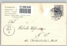 10115 W1000 Berlin Mitte 1904 Prägedruck