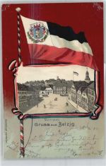 14806 O1820 Belzig 1902 - Marktplatz