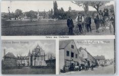 67990 Osthoffen Osthofen - 1915 Schloss Baron Grouvel Spezereihandlung
