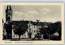67227 W6710 Frankenthal (Pfalz) - Kriegerdenkmal Stadthaus Cafe