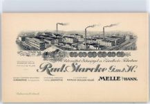 49324 W4520 Melle , Wiehengeb - Putzmittel Schmirgel Zündholz Fabrik Rud. Starcke