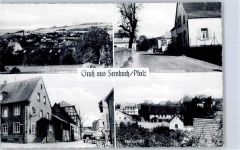 67680 W6751 Sembach - Eisenbahnstrasse Marktstrasse Geschäft Gasthaus