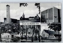 67454 W6733 Haßloch , Pfalz - Kath. neuapostol. prot. Kirche St.Ulrich