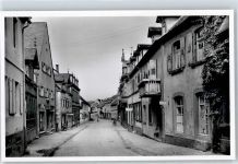 67685 W6751 Weilerbach , Pfalz Foto AK Hauptstraße Friseur Handlung