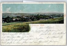 49324 W4520 Melle , Wiehengeb Lithographie 1904
