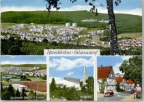 57290 W5908 Neunkirchen , Siegerl - Ev. Kirche Schwimmbad Stadion