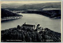 Waldeck Schloss - Fliegeraufnahme Schloss Waldeck Edertalsperre
