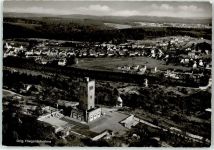 66583 W6683 Elversberg - Aussichtsturm Fliegeraufnahme