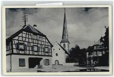 77963 W7635 Ottenheim , Schwarzw - Bei der Kirche Kriegerdenkmal