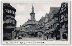 73430 W7080 Aalen , Württ - Marktplatz Rathaus Auto