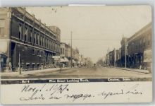 Des Moines 1907 - Pine Stret Creston