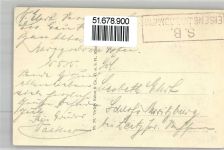 Tschechowo Uderwangen 1915 - ruinen Feldpost WK I