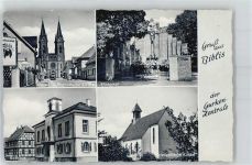 68647 W6843 Biblis - Kath. Kirche Ev. Kirche Rathaus