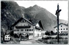 6654 Holzgau - Gasthaus zum Bären Kreuz