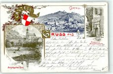 97355 W8711 Castell , Unterfr 1902 - Schlossbergthurm Schloßgarten-Teich