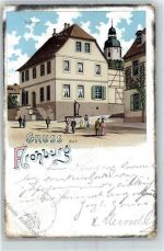 04654 O7233 Frohburg 1904 Lithographie