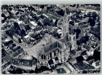 60300 Senlis - La Cathedrale Fliegeraufnahme