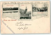 06542 O4702 Allstedt 1903 - Kirche Grossh. Gestüt