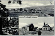 55758 W6581 Bruchweiler - Kirche Schule