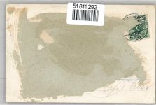 10115 W1000 Halensee Lithographie / Künstlerkarte Gasthaus Kaiser Wilhelm Garten