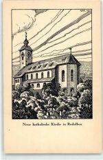66976 W6782 Rodalben Künstlerkarte Kath. Kirche