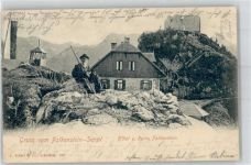 87459 W8962 Falkenstein - Falkenstein-Seppl Hotel Ruine