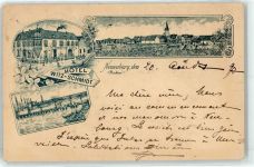 79395 W7844 Neuenburg am Rhein 1897 - Hotel Witz Schmidt