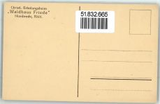 51588 W5223 Nümbrecht - Pension Christliches Erholungsheim Waldhaus Friede