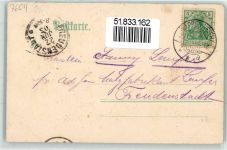 77767 W7604 Appenweier 1903 Prägedruck Bahnhof