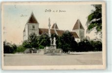 2304 Orth an der Donau 1912 - Denkmal