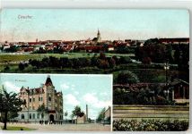 04425 O7127 Taucha b Leipzig Lithographie Postamt