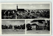 77746 W7601 Schutterwald - Kriegerdenkmal Schule
