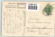 77746 W7601 Schutterwald 1912 Lithographie Gasthaus Zum Ochsen Fahrrad