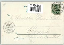 04680 O7241 Colditz Lithographie / Künstlerkarte 1900 Rathaus Wettinthurm Schloss
