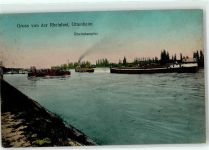 77963 W7635 Ottenheim , Schwarzw 1913 - Rheindampfer Rheinlust