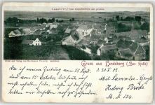 06188 O4105 Landsberg b Halle, Saale 1902 - Blick vom Kapellenberg