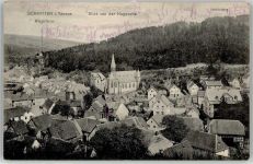 61389 W6384 Schmitten , Taunus - Blick von der Hugoruhe
