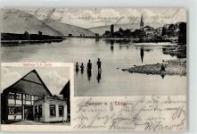 37649 W3451 Heinsen , Weser 1912 - Gasthaus C.H.Jakob