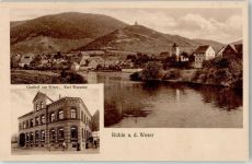 37619 W3452 Rühle , Oberweser - Gasthaus zur Weser