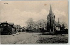 24848 W2382 Kropp b Schleswig - Dorfstrasse Kirche