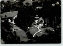 82340 W8133 Feldafing - Fliegeraufnahme Villa Waldberta