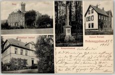 31185 W3201 Hoheneggelsen 1915 - Burg Amthof Kaiserliches Postamt Kriegerdenkmal
