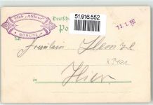 37120 W3406 Eddigehausen 1898 Lithographie Mariaspring mit Plesse Anlagen