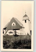 91593 W8801 Burgbernheim - Kirche Ort lt. Stempel