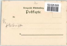 78549 W7208 Spaichingen 1898 - Pfarrhaus Kirche Rathaus Gewerbemuseum Schulhaus Dreifaltigkeitskirche Messnerhaus