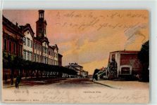 Kolin Köln an der Elbe Lithographie