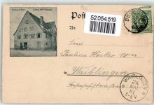73072 W7322 Donzdorf 1901 - Gasthaus z. Stern