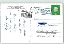 67661 W6751 Waldleiningen , Pfalz - Gasthaus und Pension Mertel Kirche