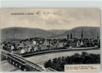 68526 W6802 Ladenburg - 1912 Neckarbrücke Eisenbahn