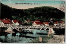75399 W7267 Unterreichenbach , Kr Calw - 1910 Nogold Brücke
